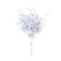 Elegante künstliche frostweiß Zweige für die Heimdekoration und DIY-Blumenarrangements - -1 / 1 Beutel 10 Bündel 60 Stiele