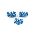 Blaue künstliche Schleierkraut-Ministräuße für Geschenkbox-Dekoration und Hochzeiten - Dunkelblau (-20) / 12 Sträuße/Packung
