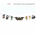 Halloween Papier Banner Girlande mit Zeichentrickfiguren für Party Deko, 3M Länge - Zauberer Sensenmann Zombie Stil (WZ-21)