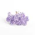 Lila mattierte künstliche Beerensträuße für DIY-Blumenhandwerk und Kopfschmuck - Lila