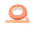 Premium orange self-adhesive floral tape roll for DIY bouquet wrapping and stem wiring - Orange