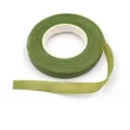 Professional green floral tape roll for DIY flower bouquet stem wrapping - Green