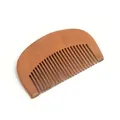 Wooden comb for daily hair styling, smooth teeth design, natural wood finish variant. - Extended Version
