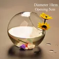 Kreative Glasvase mit schräger Öffnung für Hydrokulturen, 10 cm Durchmesser Variante - 10cm