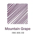 SKU variant swatch of Mountain Grape purple ink for glass dip pens and fountain pens - Wild Grape (INK-MX-09)