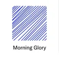 Morning Glory blue color swatch for glass pen dip ink small sub-packaging bottle - Morning Glory (INK-MX-12)
