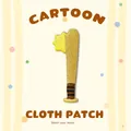 Cartoon embroidered cloth patch baseball bat shaped DIY decorative sew on apparel accessory - Baseball