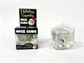 Christmas Holiday Squishy Nice Cube slow rebound toy with colorful star glitter - Greenery Christmas (Star Glitter) / Box Packaging