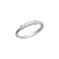 Elegant S999 sterling silver adjustable open ring featuring minimalist Chinese coin design - Adjustable Open / Lucky Character Coin Style (J0279) / Silver
