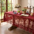 Floral Whisper - Wine Red