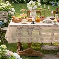Floral Whisper - Beige Coffee