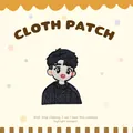 Cute cartoon boy embroidered cloth patch DIY iron on clothing repair decorative patch appliques - Handsome Boy / 40x30mm