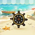 Nautical ship wheel embroidered patch DIY decorative badge for clothing and bags - Ship Wheel
