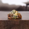 Miniatur Harz Bergfigur für Zen Garten Bonsai Dekoration - Stil H