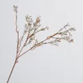 Ramo di fiori di gipsofila bianca artificiale per decorazioni domestiche moderne, 52cm - Bianco