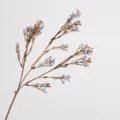 Ramo di gipsofila artificiale blu, pianta finta decorativa per la casa, lunghezza 52cm - Blu
