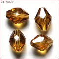 Cuentas de cristal K9 largo rombo ámbar facetado bricolaje joyería mayor item 7# - 07 Amarillo dorado
