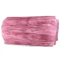 Shiny pink laser metallic fringe tinsel streamers for Christmas and birthday party decorations - 43cm / Rose Pink