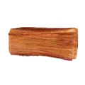 Metallic orange laser PVC tinsel fringe for Christmas festive party wall decoration - 43cm / Laser Orange