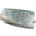 Silver laser PVC tinsel grass fringe for Christmas and party outdoor decorations - 43cm / Light Blue