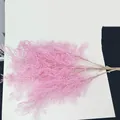 Pink artificial mist pine branches simulation plant for wedding background decor home floral. - Light Pink