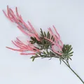 Kunstmatige roze astilbe bloem tak nep plant voor elegante bruiloft en huisdecoratie - Zonsondergang Oranje