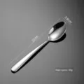 High quality stainless steel heavy dinner spoon kitchen tableware serving spoon 21cm - Dinner Spoon Only