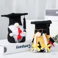 Graduation Gnome Faceless Doll Plush Graduation Party Decoration Gift Toy 14x13x5.5cm - Graduation Doll Style (F3-3/4) / 2 Piece Set