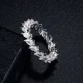 Maat 6 / Teardrop Rij Stijl (RP2167) / Platina