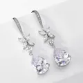 Lange Waterdruppel Stijl (EP3022) / Zilver