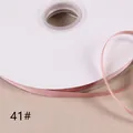 Nastro Grosgrain Rosa 1cm Largo Bobina Variante Artigianato Fiocco Regalo Confezione Accessorio - colore fagiolo rosso