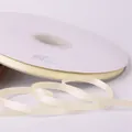 Nastro grosgrain ad alta densità 1cm di larghezza per accessori capelli pacco regalo fai da te. - Giallo pallido