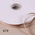 Nastro gros-grain ad alta densità da 1 cm per fiocchi per capelli confezioni regalo. - Marrone chiaro