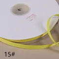 Nastro grosgrain giallo larghezza 1cm per fiocchi capelli confezione regalo e decorazione fai da te - Giallo