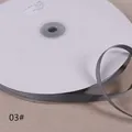 Nastro grosgrain ad alta densità da 1cm per fiocchi per capelli e confezioni regalo. - Grigio scuro 03#