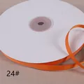 Nastro grosgrain arancione da 1 cm di larghezza per confezioni regalo e fiocchi per capelli. - Arancione