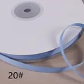 Nastro grosgrain azzurro ad alta densità per acconciature, confezioni regalo e artigianato. - Celeste