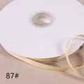 Nastro grosgrain alta densita 1cm per fiocchi capelli confezione regalo cucito fai da te bello - Oro chiaro