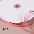 Bobina di nastro gros grain rosa da 1cm per confezioni regalo e decorazioni artigianali. - Rosso anguria