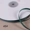 Nastro gros grain alta densità 1cm verde scuro per confezioni regalo fiocchi accessori - Verde Scuro