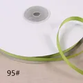 Nastro grosgrain verde da 1 cm su bobina per fiocchi per capelli confezione regalo cucito 95# - Verde militare