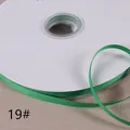 Nastro gros-grain verde larghezza 1 cm su bobina per confezioni regalo e decorazioni - Verde