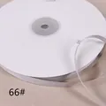 Nastro gros-grain ad alta densità da 1 cm per fiocchi per capelli e confezioni regalo. - Grigio chiaro