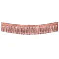 Tenda con Frange in Oro Rosa Festone di Lamina Decorazione Festa Sfondo Matrimonio - Oro rosa