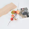 Branche de fruit artificielle decoration simulation pomme fruit en mousse pour entree. - Pomme Rouge à Trois Têtes