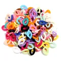 50pcs Colorful Acrylic Open Links Plastic Chain DIY Jewelry Making Accessories Keychains - L 23mm, W 16.5mm, Wire Diameter 5mm / 50 Pieces Set / Mixed Random