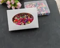 Φυσικά χρωματιστά αποξηραμένα λουλούδια DIY υλικό μικρές μαργαρίτες κεφάλια κουτί - 200 Τεμάχια/Συσκευασία (Σε Κουτί) / Σκούρα Χρώματα Μίξη