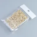 Boxed natural dried small star flowers daisy heads for DIY craft and floral decoration. - 200 Pieces/Pack (Plastic Box) / Natural