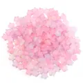 Acryl sternförmige Perlen DIY Schmuckzubehör rosa Gradient Goldfolie lose Perlen - Rosa-Blau mit Goldflittern