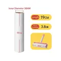 19cm white lint roller refill roll with 38mm inner diameter for hair removal brushes - 19cm Refill Roll (1 Roll 60 Sheets)